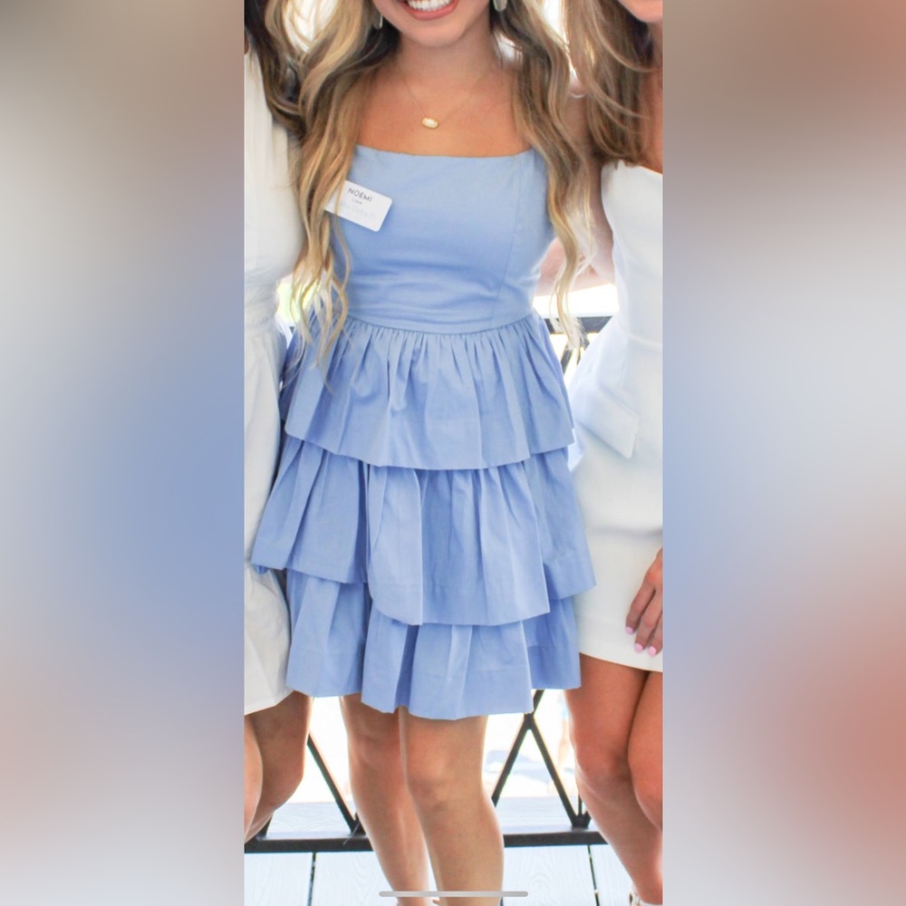 blue cupcake style dress